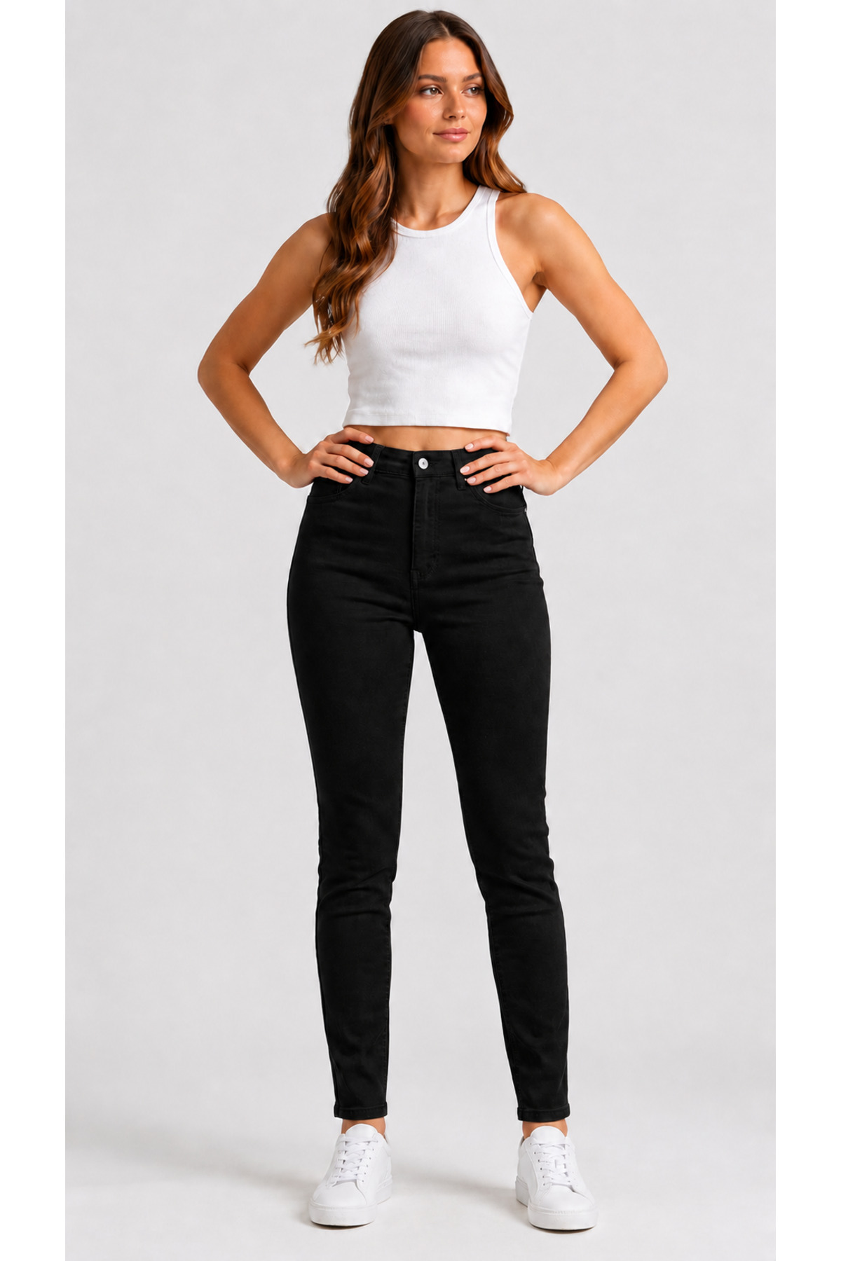 //YENİ SEZON//YÜKSEK BEL//TOPARLAYICI//LİKRALI//SKİNNY Jean//KADIN